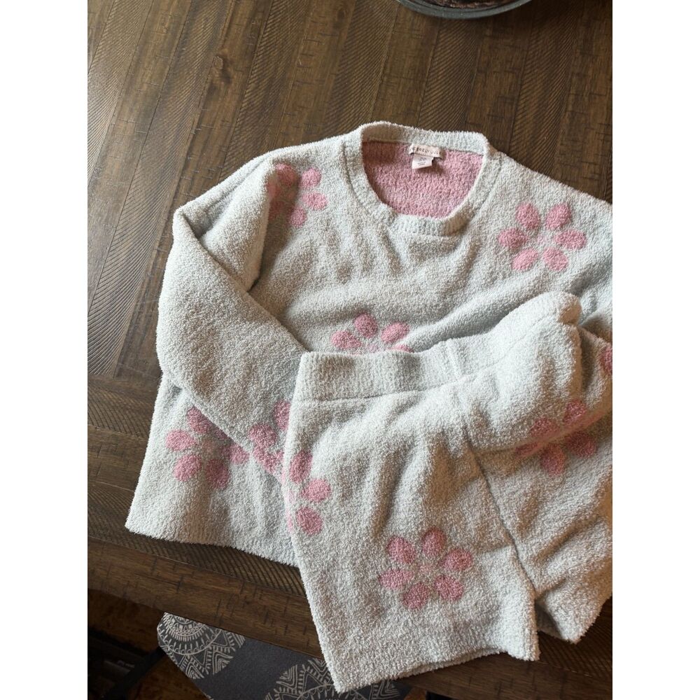 SINCERELY JULES Soft And Cozy 2 Piece Set. Retro Flowers MED